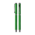 Office and school stationery korean style elegant metal rollerball pen with custom logo for lady